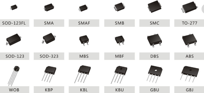 整流二極管-穩壓二極管-開關二極管的區別